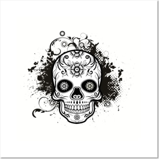 skull Posters and Art